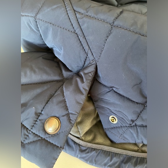 Men’s Vineyard Vines quilted Navy jacket w/brown corduroy collar pockets size L - Picture 6 of 11